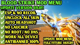 Mod Menu Blood Strike Injector | Azyra Modz Vip Free Version 69.0 | Full Fiture Brutal | Antibanned