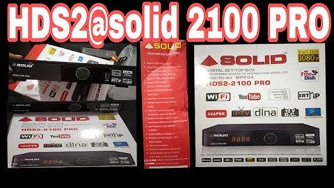 Solid 2100 Pro#solid#unboxing