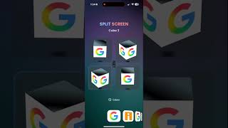 Offline Browser: Split Screen | iOS App Demo with 3D Cube Interface screenshot 4