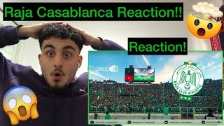 Raja Casablanca Ultras Reaction!! - Craziest Fans in the World!! - الرجاء الرياضي