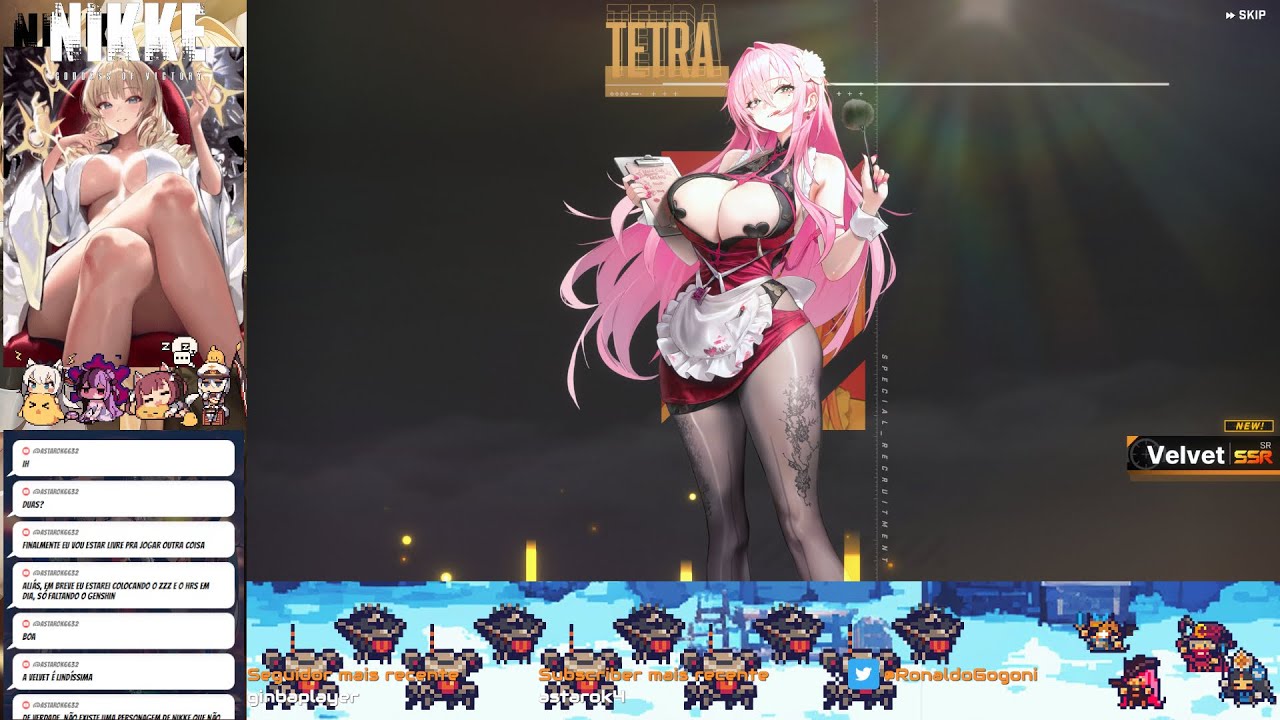 NIKKE: evento FATAL MAID, pull da Velvet, história, missões diárias, e mais