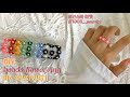 DIY 비즈 꽃반지 만들기/ beads flower ring