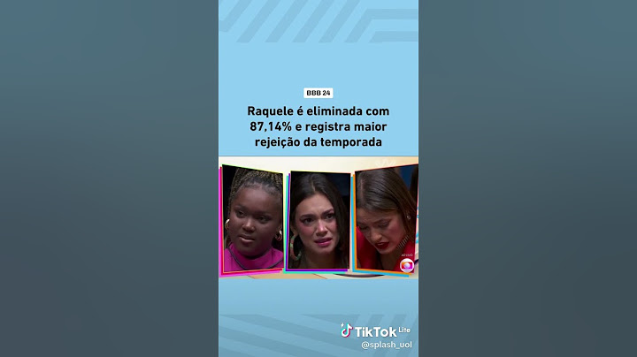 🚨 Raquele é eliminada com recorde de votos no BBB24