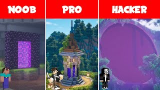 Nether Portal Design in Minecraft