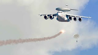 It finally happened! Ukrainian multiple missile intercepted Russian A-50U early warning aircraft! by RTS Battle Zone 4,822 views 3 weeks ago 13 minutes