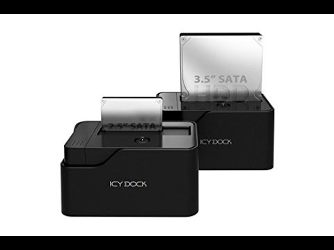 Test d'un dock USB 3.0 SATA et IDE pour HDD et SSD 2.5 et 3.5