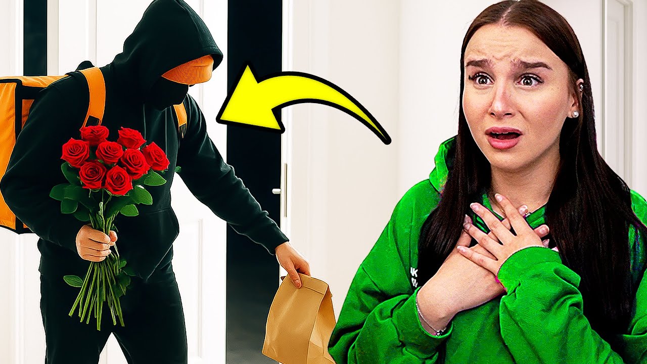 STALKER kommt als Lieferant ! 😫💔 (Schockiert) - Celina