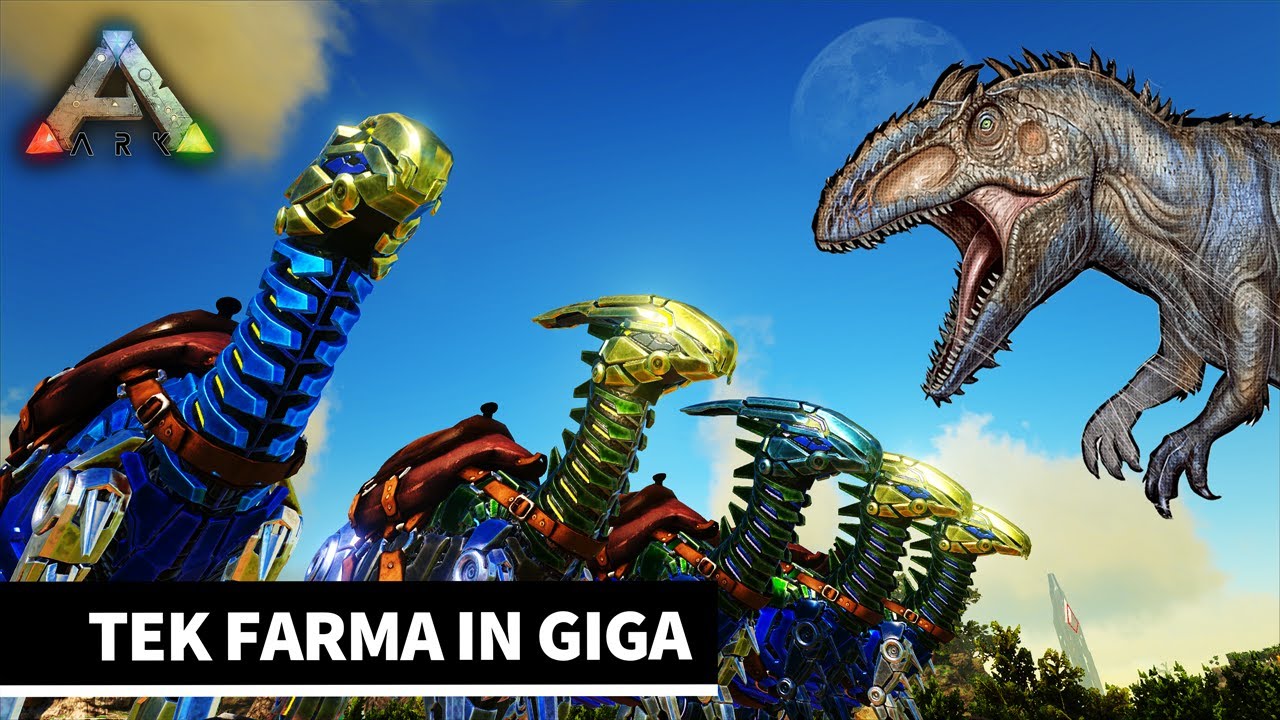 Tek farma in Giga E26 - ARK [SLO]