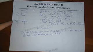 Giải bài 4 trang 34 SGK Hình học 11
