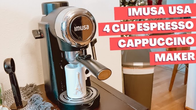 IMUSA Espresso Machine with Frother & Reviews