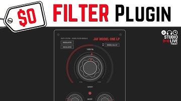 Free FILTER plugin for iOS (iPhone/iPad) - JAF Filter One