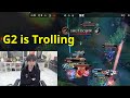 Doinb Reaction : G2 is Trolling Game 3 So Much - Worlds 2025