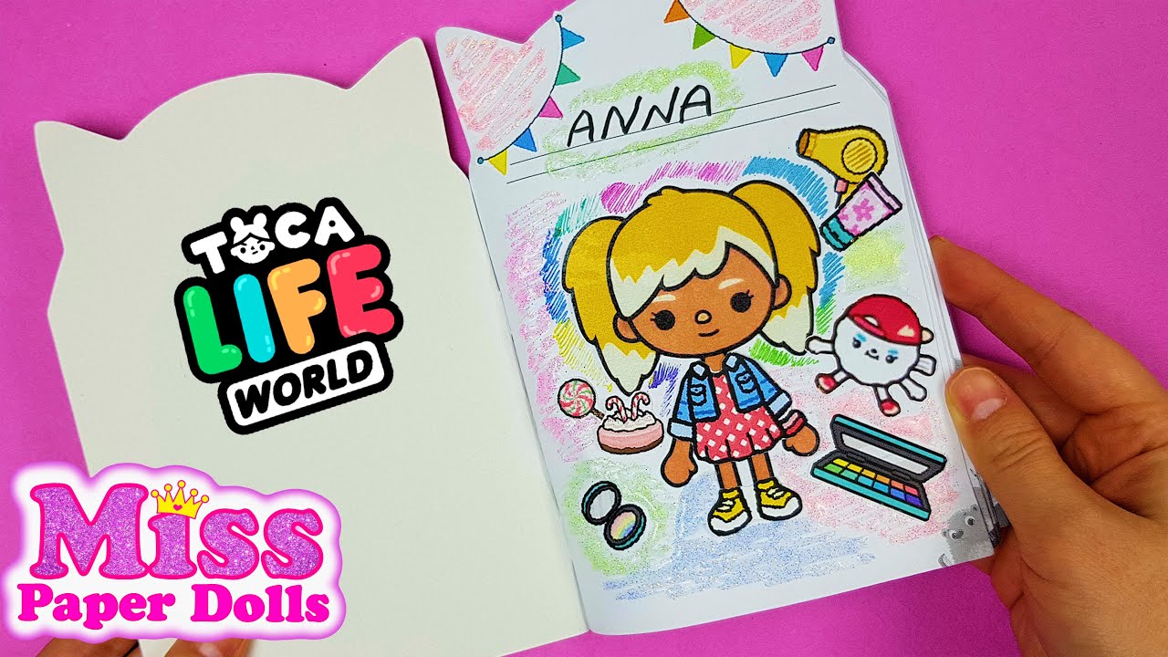 Toca Life World Stickers, Transfer Stickers