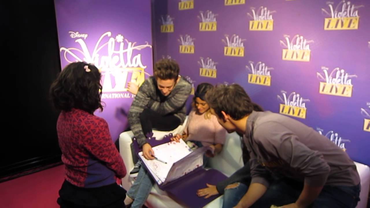 violetta live 2015 consegna diari v-lovers disney