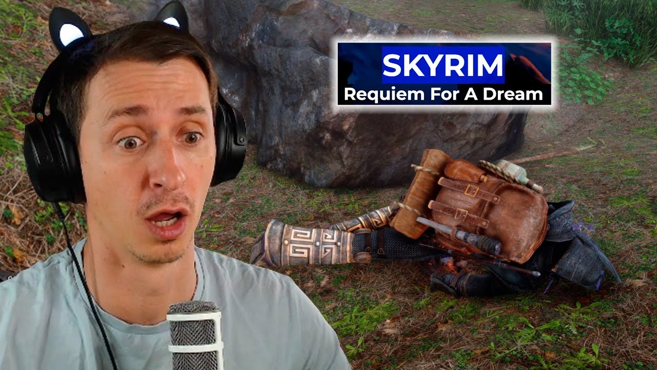 Skyrim #19 Requiem For A Dream RFAD 2025 Mr. Cat. Бандиты Рифта.