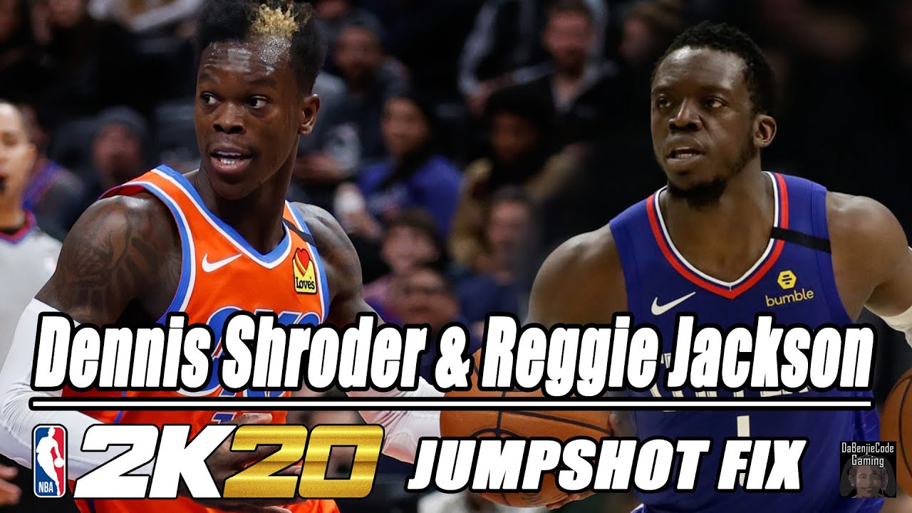 Reggie Jackson Dennis Shroder Jumpshot Fix Nba2k20 Youtube
