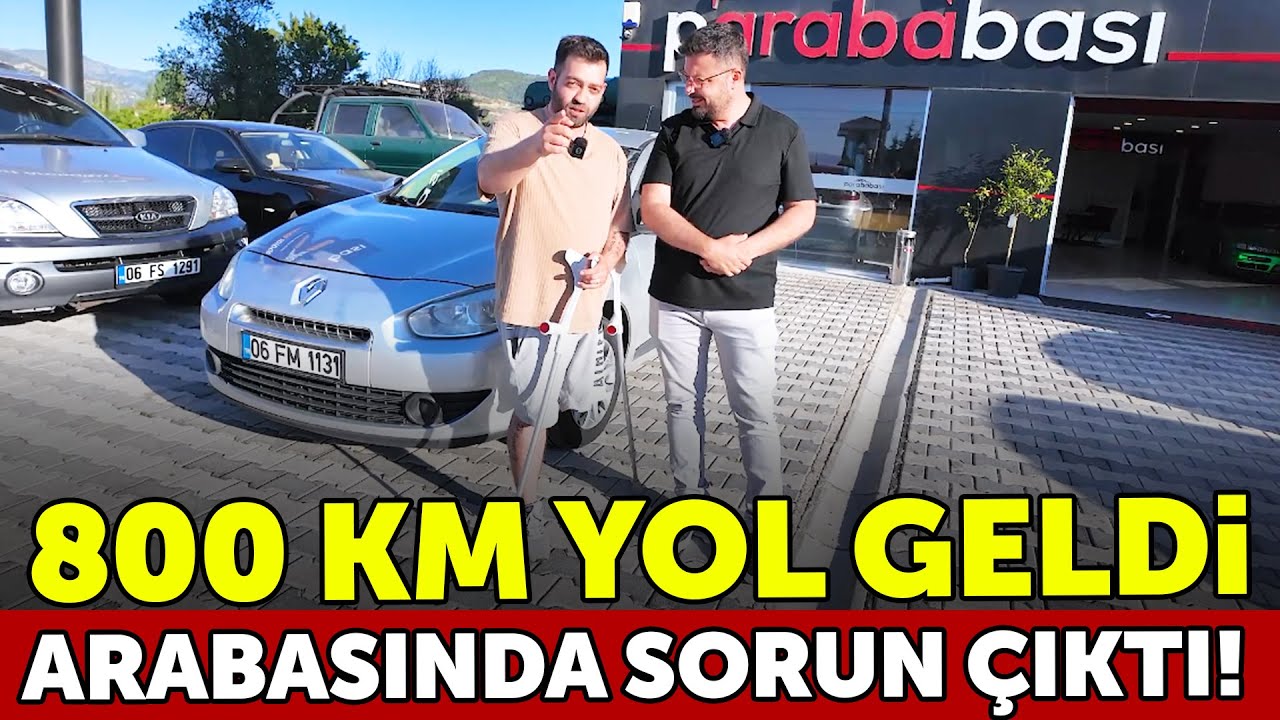 ARACINI SATMAK İÇİN SAMSUNDAN GELDİ, ŞANZIMANI ARIZALI ÇIKINCA...!