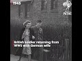 Returning from WW2 with German Wife  #shorts #interesting  #history  #love    #war  #emotional