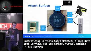 #HITB2023AMS D2T1 - A Deep Dive Into GarminOS And Its MonkeyC Virtual Machine - Tao Sauvage screenshot 3