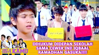 DIHUKUM DIDEPAN SEKOLAH SAMA CEWEK INI! IQBAAL RAMADHAN GASUKA!!!! - COBOY JR HANYA KAMU