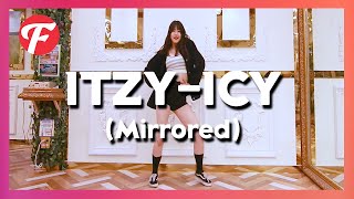 Mirrored Itzy 있지 - Icy Dance Practice 안무 연습 거울모드 Kpop Cover Challenge