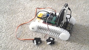 3D printed msp430 antbot servos, robots everywhere