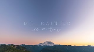 Mt. Rainier Timelapse ft. Milkyway [8K]