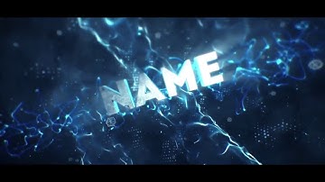 Free Intro Template: 3D Text -Cinema 4D/After Effects- #1
