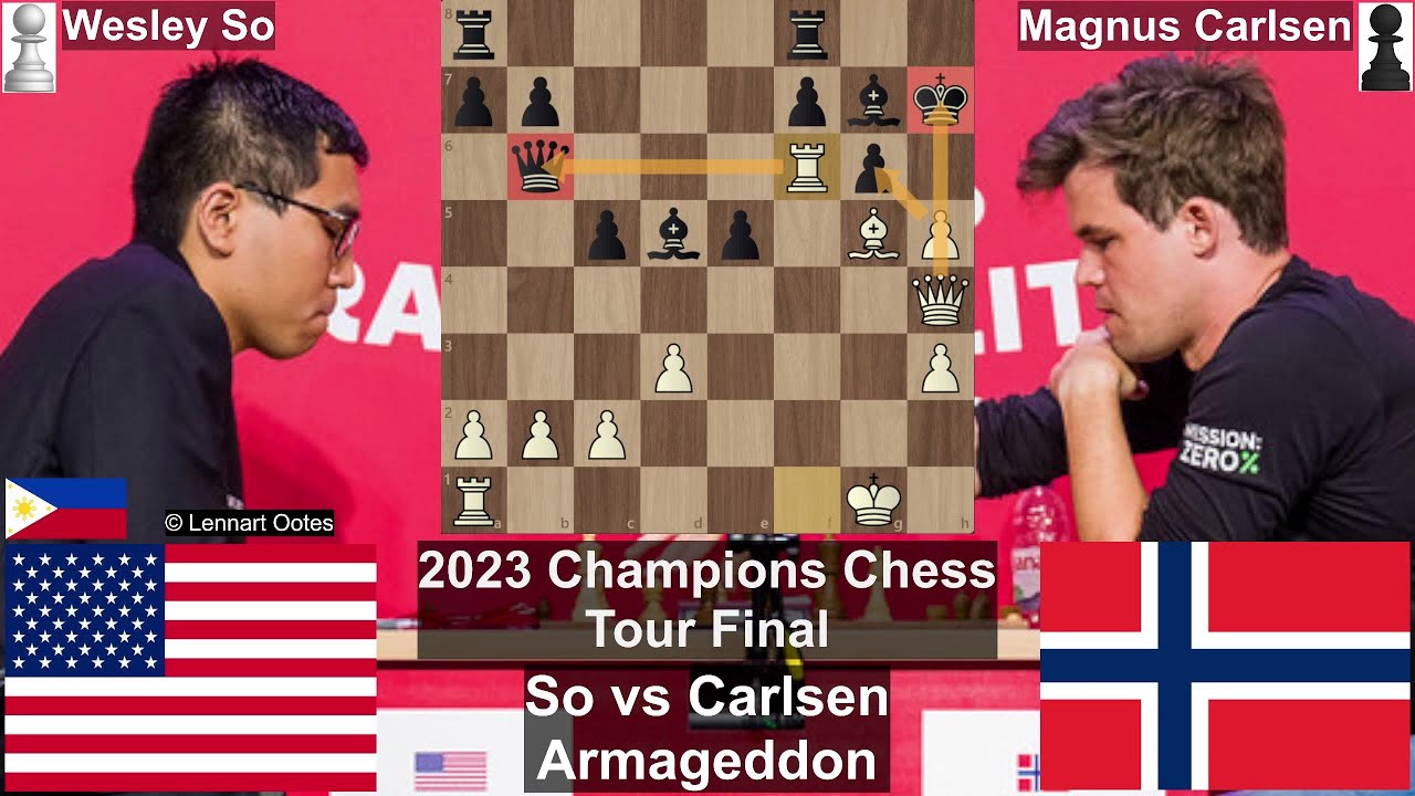 Wesley So defeats Carlsen anew in their Armageddon tie-breaker -  BusinessWorld Online