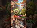 🥦Gobhi vs Kathal Funny Talk 🥦 #ai #vegetables #funny