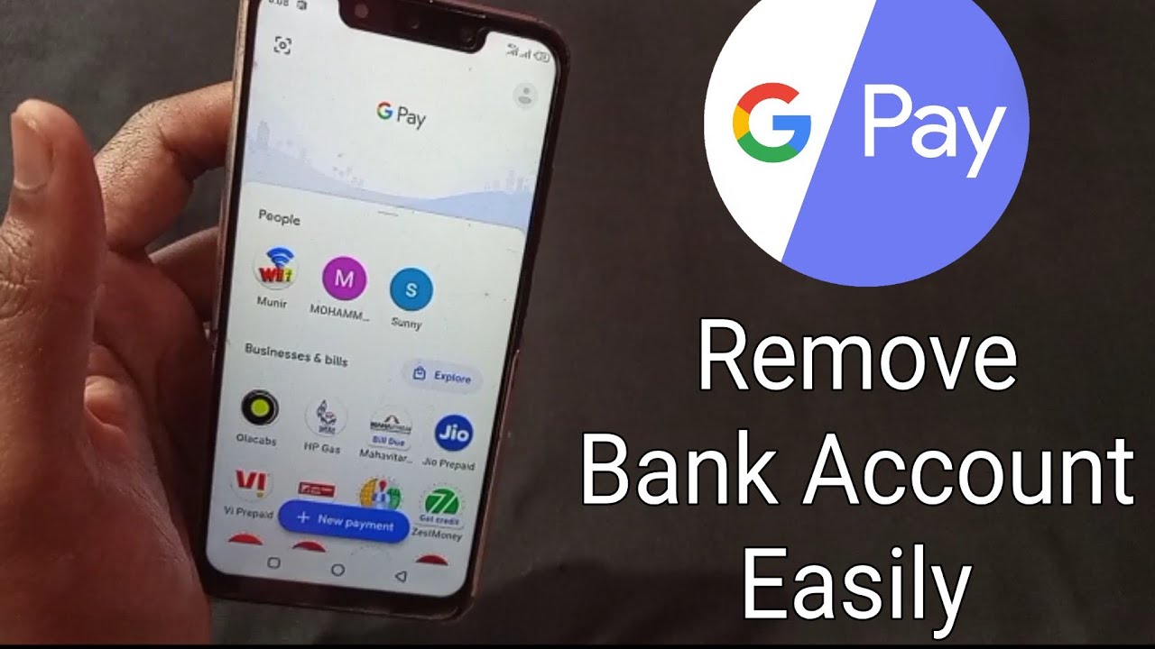 How To Remove Bank Account From Google Pay 2021 YouTube how-to-remove-bank-account-from-google-pay-2021-youtube