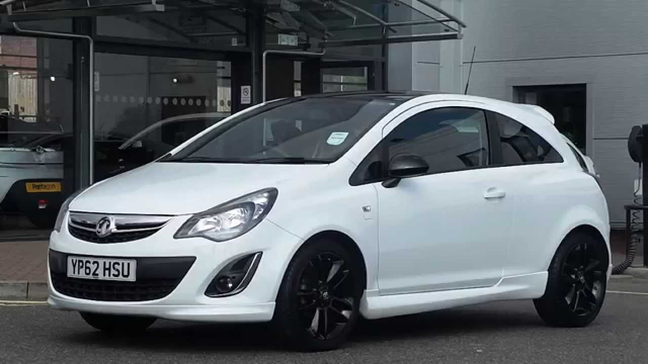 12 62 Plate Vauxhall Corsa 1 2 16v Limited Edition 3dr In White Youtube