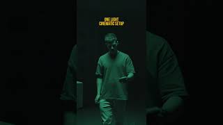 One Light Cinematic Setup With Godox Knowled F200R