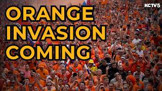 Netherlands fans plan massive orange parade in Kansas City