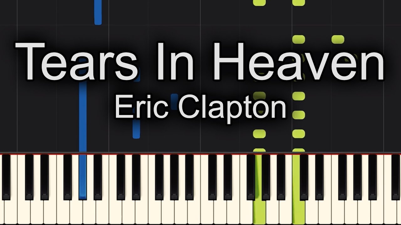 Eric Clapton 'Tears In Heaven' Sheet Music, Chords & Lyrics