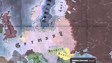 HOI3 timelapse # 3 Fall eines Imperiums