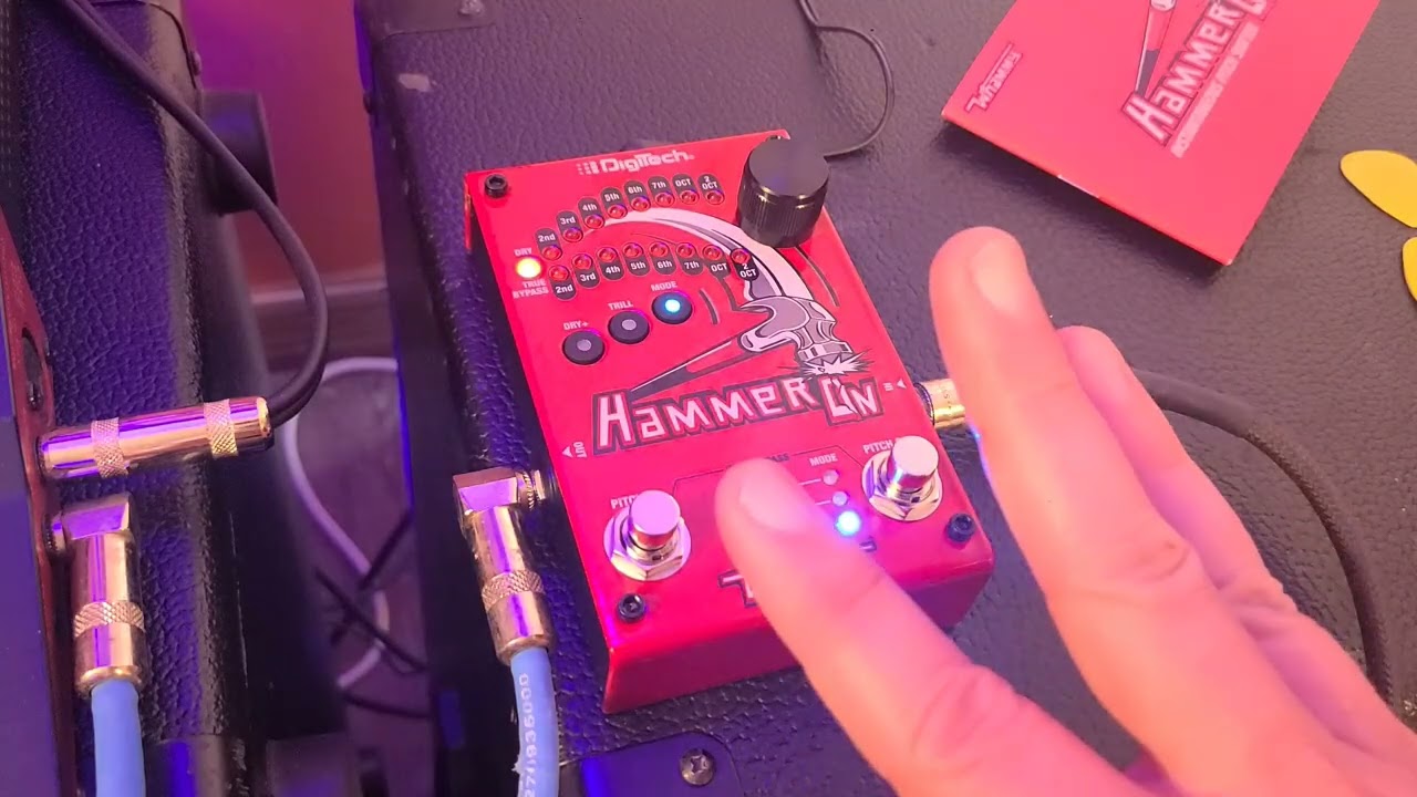 Van Halen "Summer Nights" using the Digitech HammerOn pedal