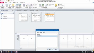 Membuat Menu Dengan switchBoard Manager dan Startup pada Ms.acces