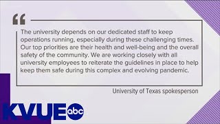 UT Austin custodial workers test positive for COVID-19 | KVUE