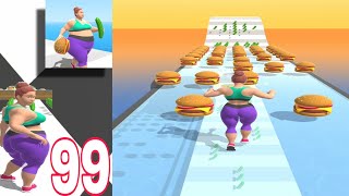 Fat 2 Fit : GameplayWalkthrough All Levels screenshot 5