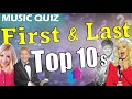 First  last top 10 hitsguess the song music quiz