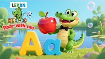 The Best ABC Phonics Song for Kids - Learn Alphabet Sounds with Dino and Friends