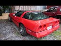 Steve's 1985 C4 Corvette Project Car