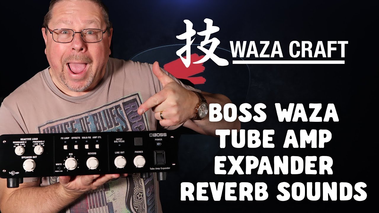 Boss Waza Tube Amp Expander Reverb Sounds Youtube