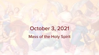 CC@S Sunday Mass, 4:30pm, October 3, 2021