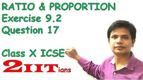 Ratio & Proportion Exercise 7.1 Q17 Class X ICSE | IIT JEE Three numbers are in the ratio