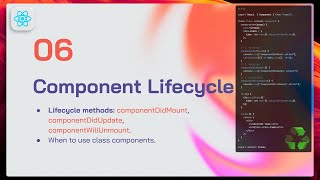 (Arabic) React Course - Master React Lifecycle Methods ⏳