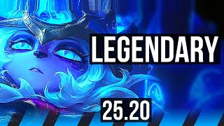 VEX vs ZED (MID) | Legendary | KR Master | 25.20