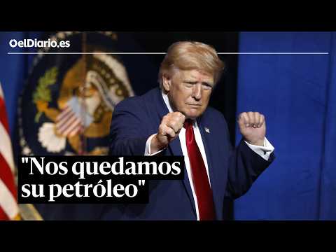 Video Trump presume de controlar el petróleo de Venezuela tras la captura de sus recursos