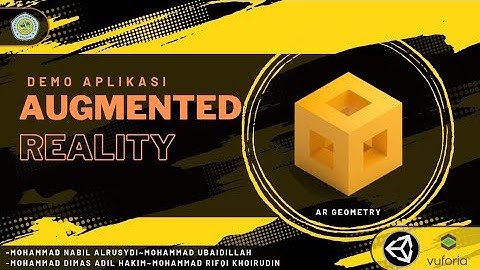 [ Demo Aplikasi ] Augmented Reality